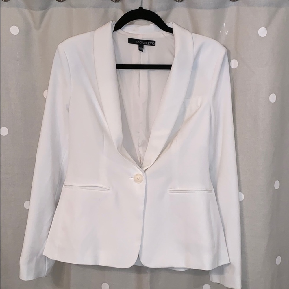 Cream/white blazer